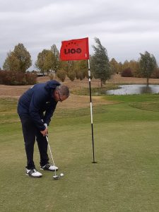 Der Putt zum Sieg von Tobi